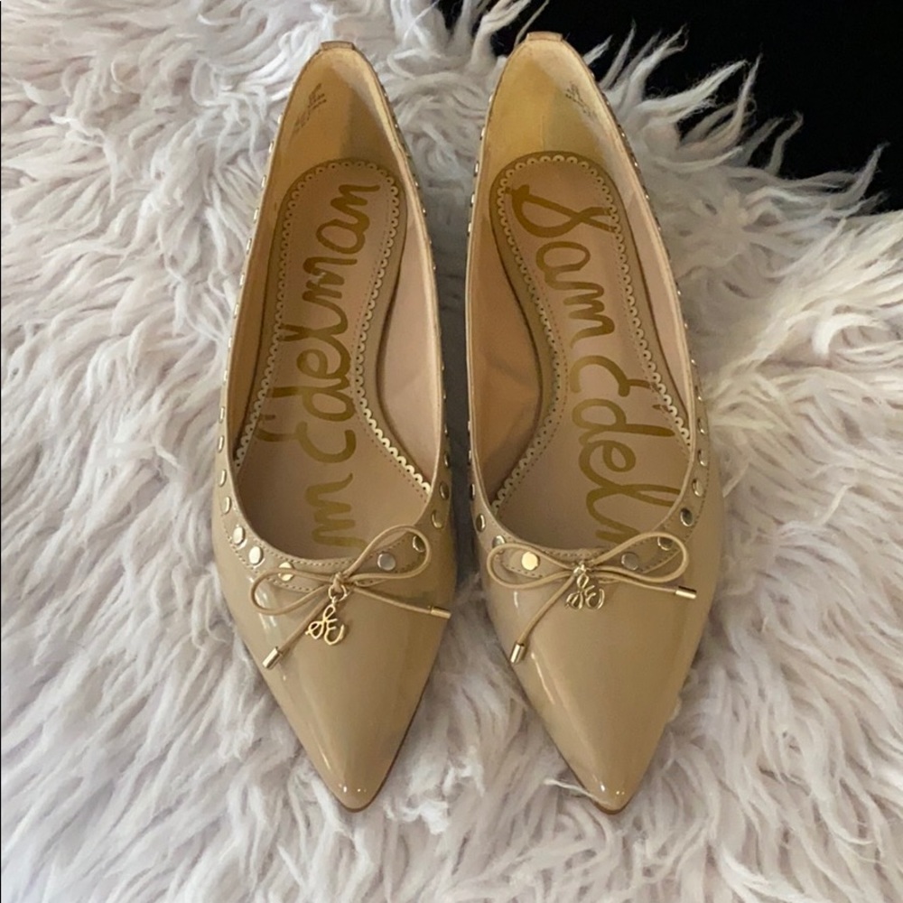 Nude Sam Edelman flats. Never worn!